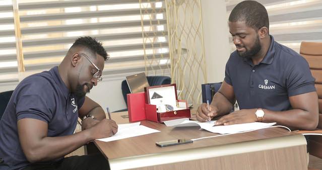 Kobby Kyei signs deal with Caveman Watches